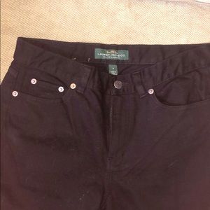Lauren RL Classic Black Bootcut Jeans - Size 4